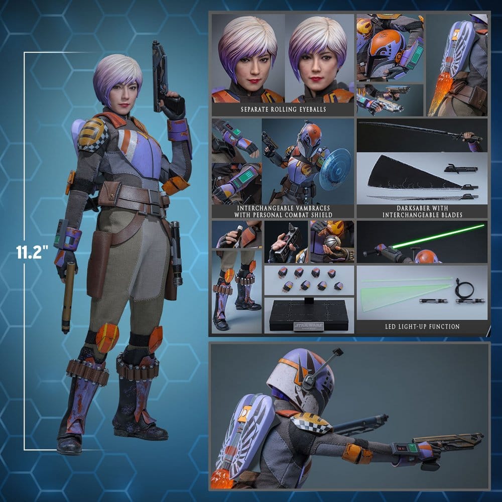 Figurka Sabine Wren - Star Wars: Rebels Television Masterpiece Action Figure 1/6