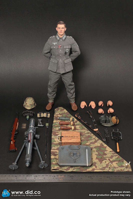 Figurka Bruno - WWII German GD Infantry Mortarman 1/6 Action Figure