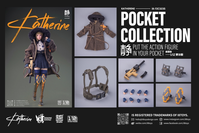 Figurka Katherine (Deluxe Version) - Pocket Collection 1/12 Action Figure