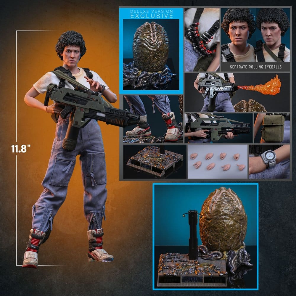 Figurka Ellen Ripley (Deluxe Version) - Alien Movie Masterpiece Action Figure 1/6