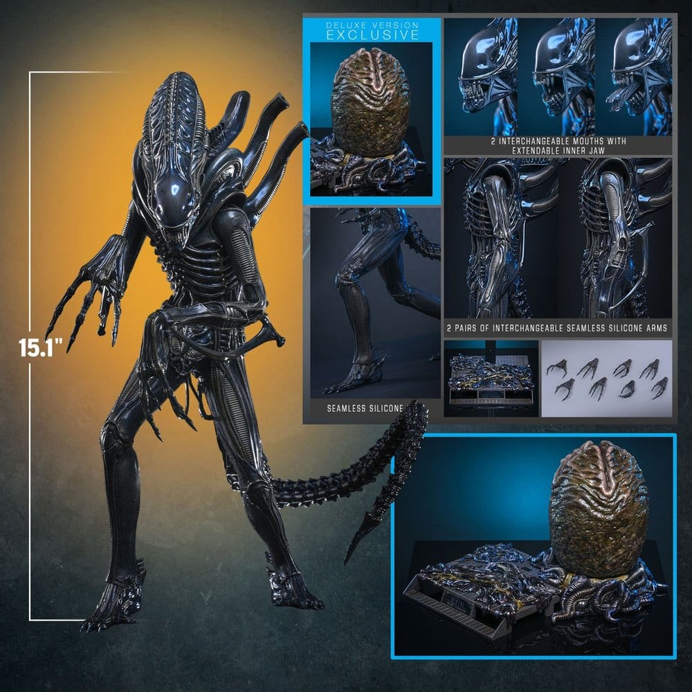 Figurka Alien Warrior (Deluxe Version) - Alien Movie Masterpiece Action Figure 1/6