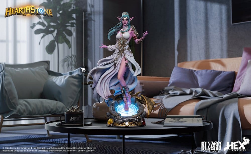 Soška Tyrande Whisperwind - World Of Warcraft Hearthstone Statue 1/6