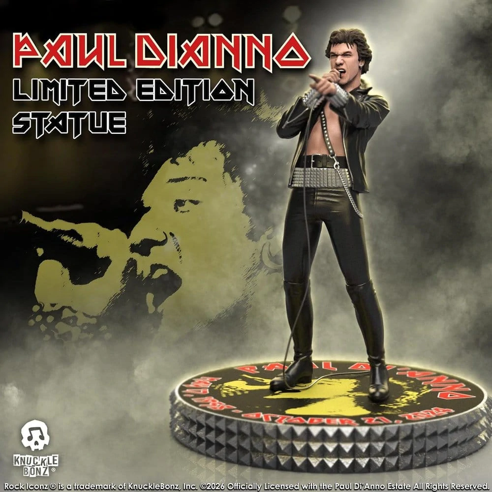 Soška Paul Di'Anno - Iron Maiden Rock Iconz Statue
