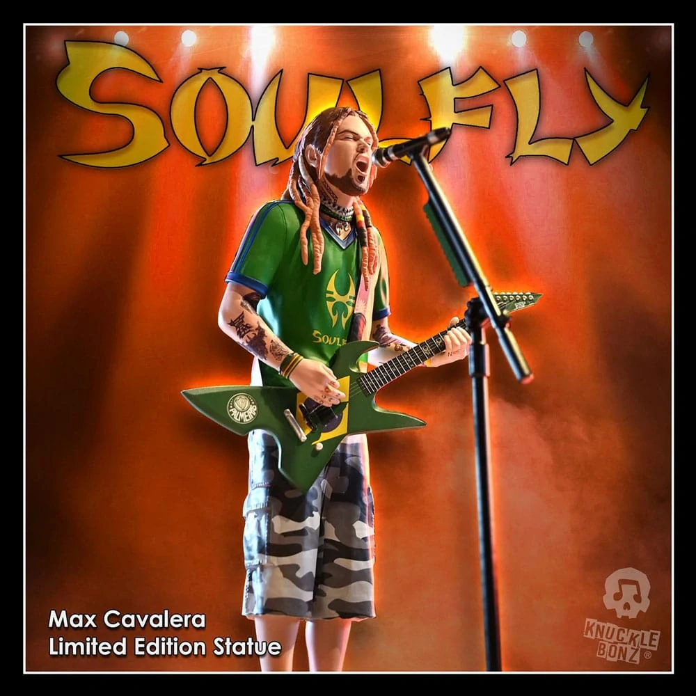 Soška Max Cavalera - Soulfly Rock Iconz Statue