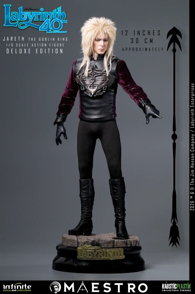 Figurka Jareth (David Bowie) The Goblin King - Labyrinth 1/6 Action Figure Deluxe Edition