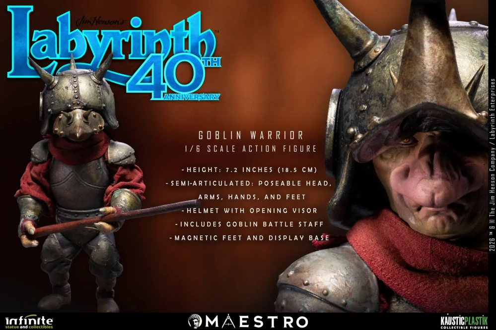 Figurka Goblin Warrior - Labyrinth 1/6 Action Figure