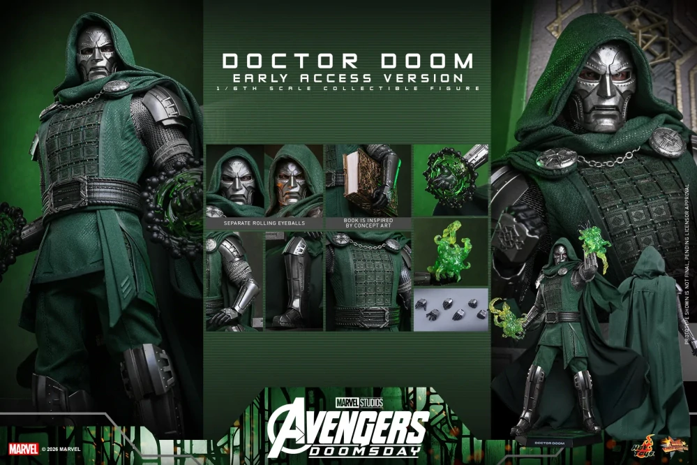 Figurka Doctor Doom (Early Access Version) - Avengers: Doomsday Action Figure 1/6