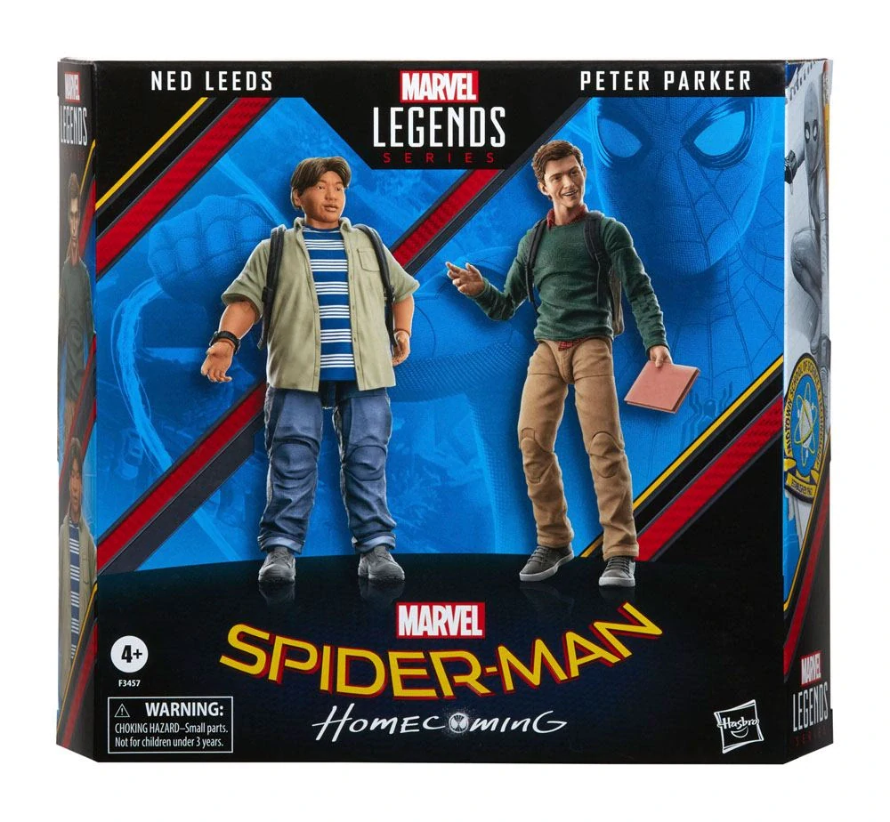 Figurky Ned Leeds & Peter Parker - Spider-Man: Homecoming Marvel Legends Action Figure 2-Pack 