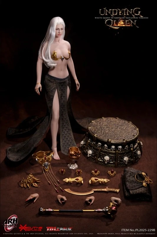 Figurka Undying Queen - White Queen Of Babylon (Variation Version) 1/6 Action Figure
