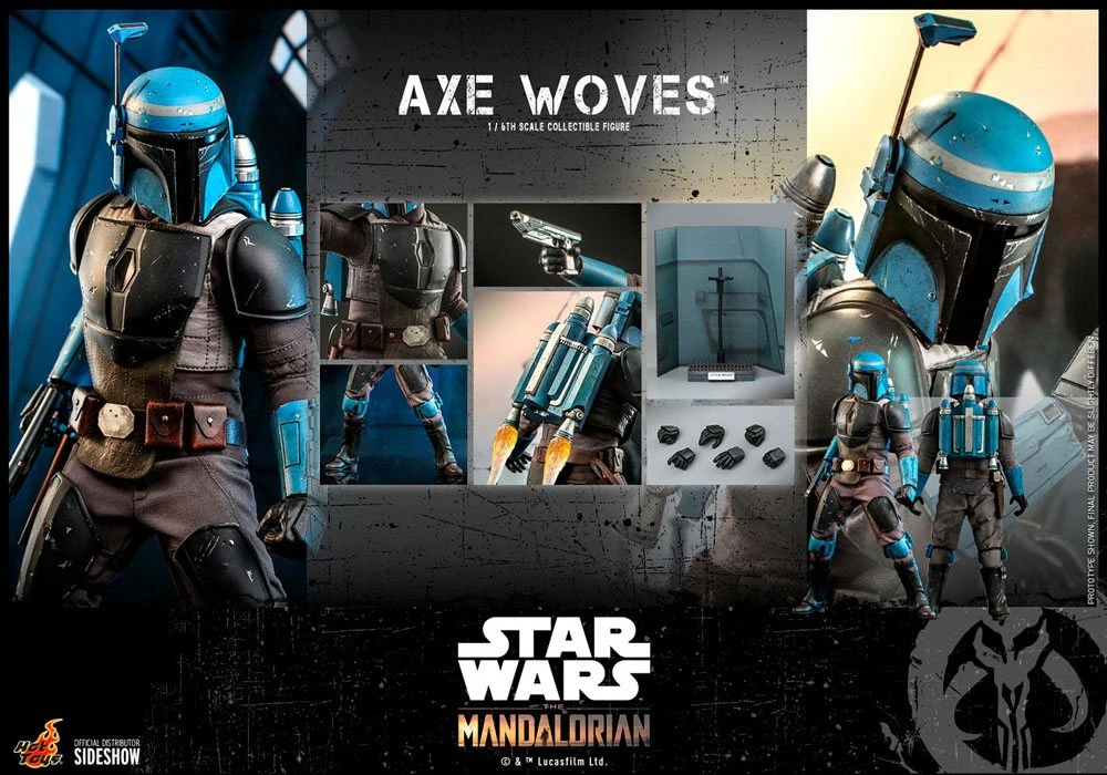 Figurka Axe Woves - Star Wars The Mandalorian Action Figure 1/6