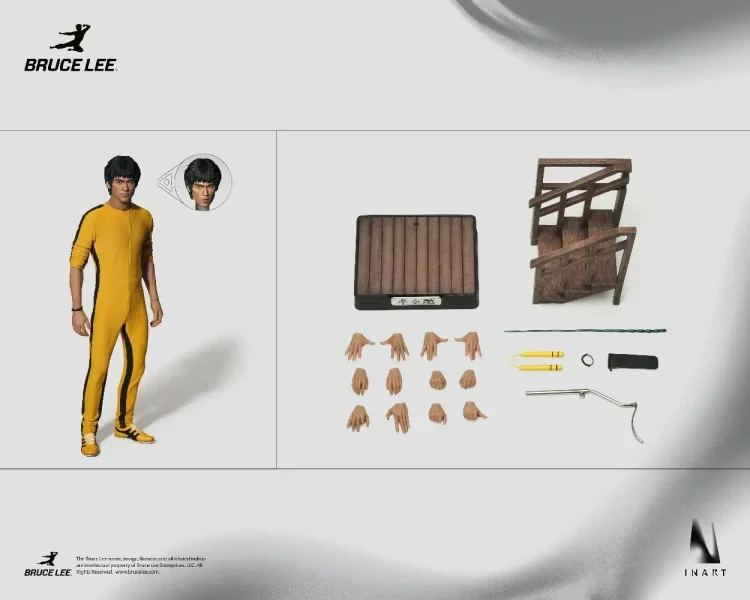 Figurka Bruce Lee Yellow Jumpsuit 1/6 Action Figure