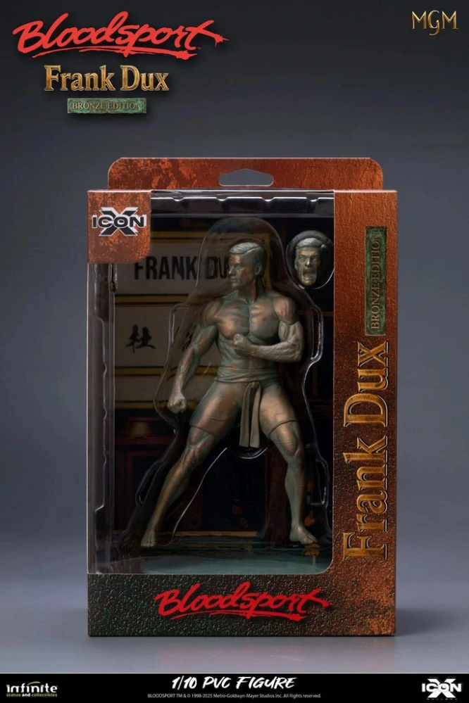 Soška Frank Dux (Bronze Version Exclusive) - Bloodsport 1/10 PVC Figure Icon X
