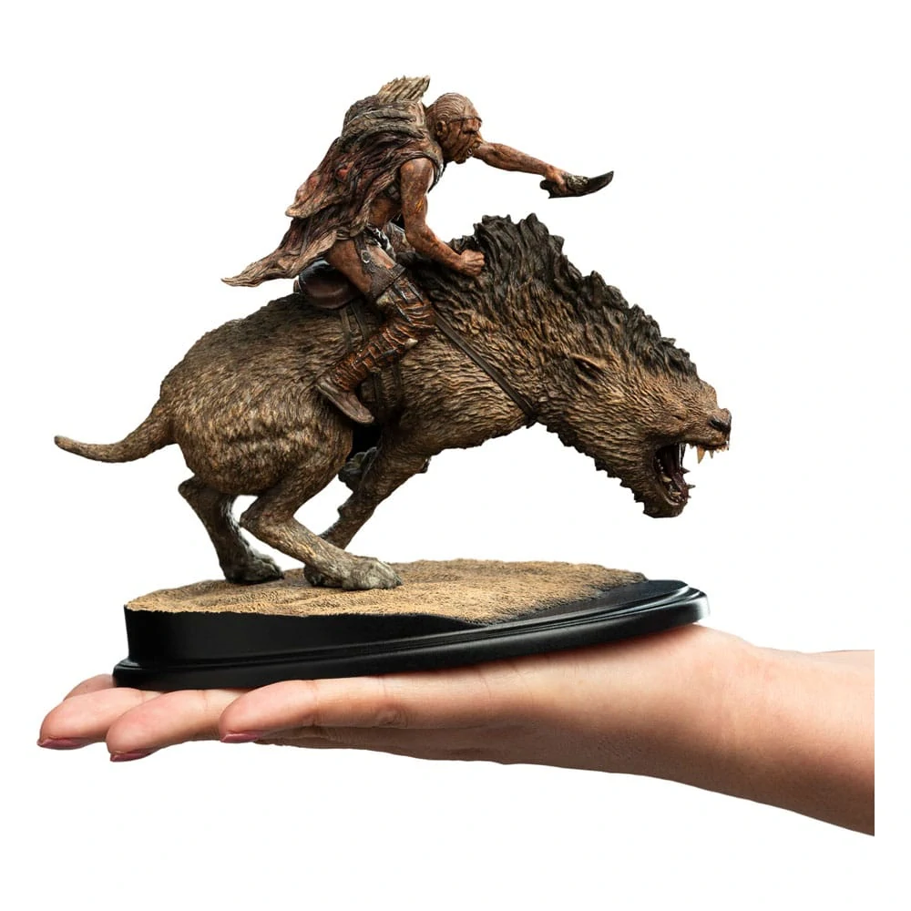 Soška Lord of the Rings Mini Statue Sharkû on Warg