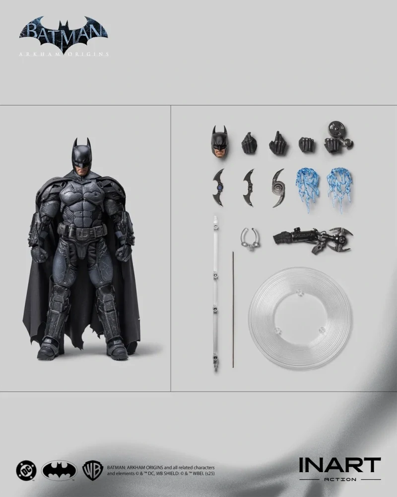 Figurka Batman Battle Damaged Ver. - Batman Arkham Origins 1/12 Action Figure
