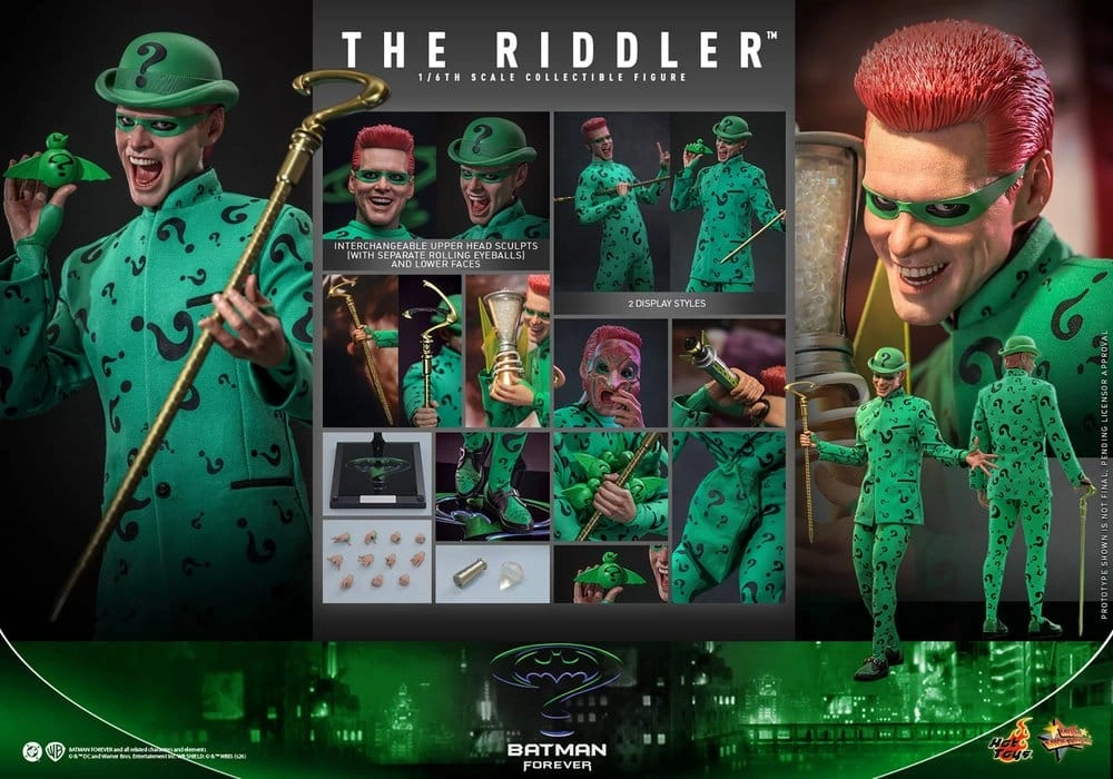 Figurka Riddler - DC Comics Batman Forever Movie Action Figure 1/6