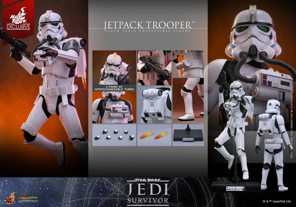 Figurka Jetpack Trooper - Star Wars Jedi: Survivor Exclusive Action Figure 1/6