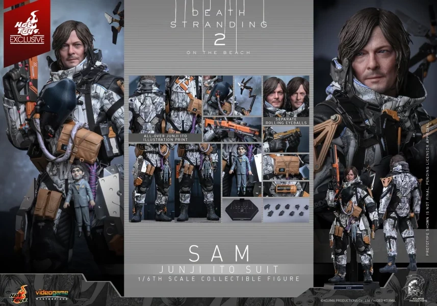 Figurka Sam (Junji Ito Suit) - Death Stranding 2: On the Beach Exclusive Action Figure 1/6