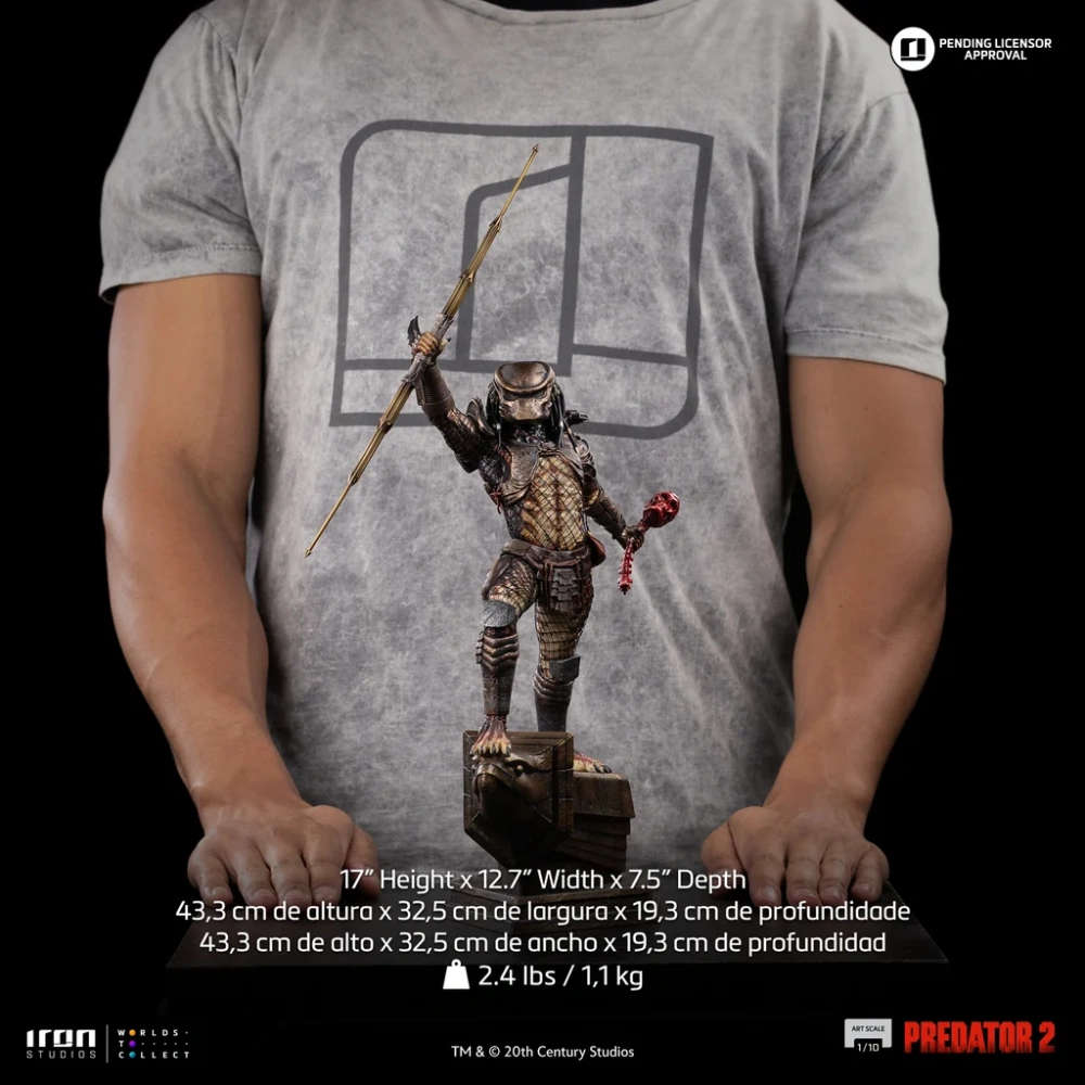Soška City Hunter Predator - Predator 2 Art Scale Statue 1/10