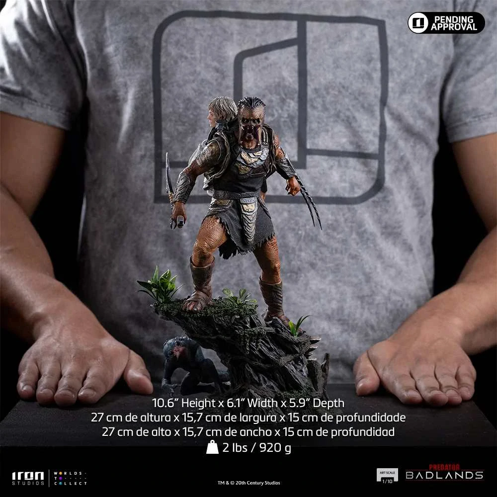 Soška Dek & Thia - Predator: Badlands Art Scale Statue 1/10