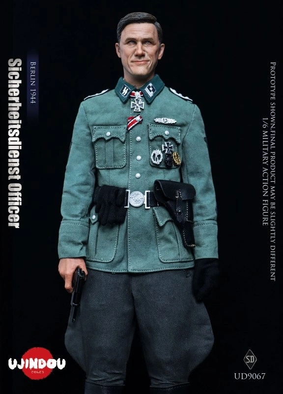 Figurka Sicherheitsdienst Officer - Berlin 1944 Action Figure 1/6 