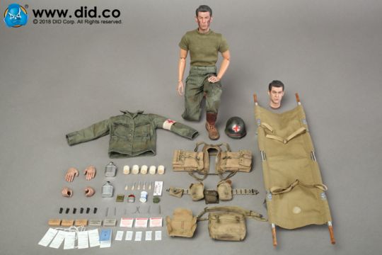 Figurka Dixon - 77th Infantry Division Combat Medic 1/6 Action Figure