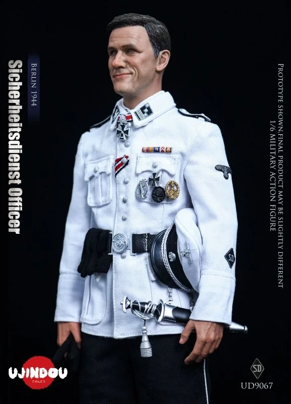 Figurka Sicherheitsdienst Officer - Berlin 1944 Action Figure 1/6 