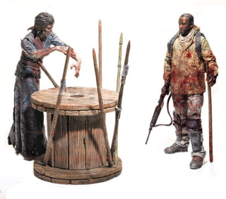 Figurky Morgan & Walker - The Walking Dead TV Version Deluxe Box 2-Pack Serie 8