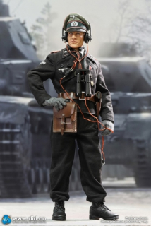 Figurka Jager - WWII German Panzer Commander Figure 1/6