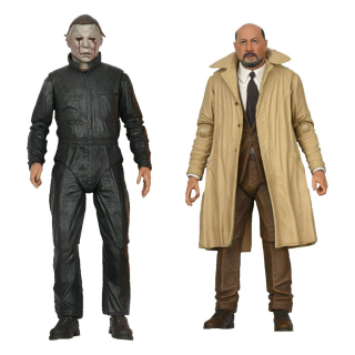 Figurky Michael Myers & Dr Loomis - Halloween II Ultimate Action Figure 2-Pack