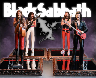 Sada sošek Black Sabbath - Rock Iconz Statue Set