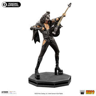 Soška Gene Simons Limited Edtition - Kiss Art Scale Statue 1/10