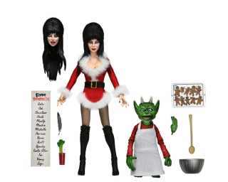 Figurka Very Scary Xmas Elvira - Elvira, Mistress of the Dark Clothed Action Figure