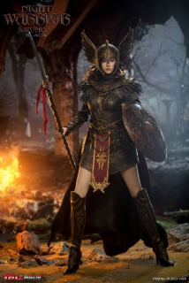 Figurka Night Warrior Women (Black) 1/6 Action Figure