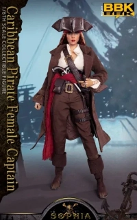 Figurka Caribbean Pirate Female Captain 1/6 Action Figure