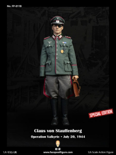 Figurka Oberst I.G. Claus Von Stauffenberg - German Operation Valkyrie Special Edition 1/6 Action Figure