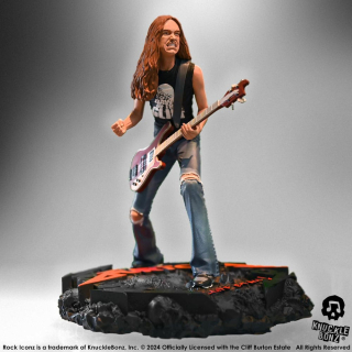 Soška Cliff Burton II Metallica Rock Iconz Statue