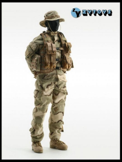 Sada příslušenství pro 1/6 figurky Special Combat Sniper Suit (Desert)