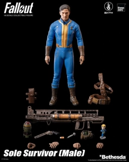 Figurka Sole Survivor (Male) - Fallout FigZero Action Figure 1/6