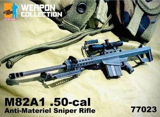 Zbraň pro 1/6 figurky Caliber 50 M82A1 Anti-Materiel Sniper Rifle (Black)