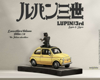 Soška Lupin & Jigen - Lupin the 3rd: The Italian Adventure 1/18 Statue