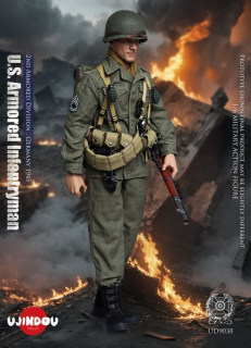 Figurka U.S. Army Armored Infantryman - 2nd Armored Division Germany 1945 1/6 Action Figure