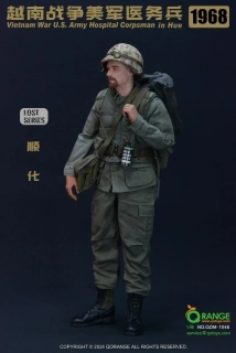 Figurka U.S. Army Hospital Corpsman in Hue 1968 - Vietnam War 1/6 Action Figure