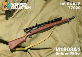 Zbraň pro 1/6 figurky - Springfield M1903A1 Sniper Rifle (Brown)