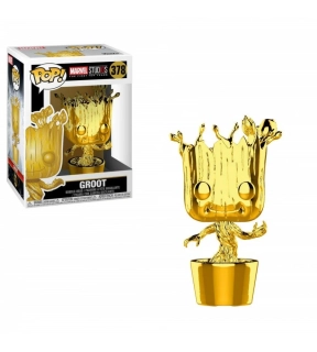 Figurka Groot (Chrome) - Marvel Studios 10 POP! Marvel Vinyl Figure
