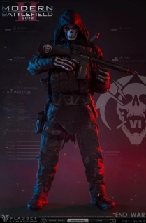 Figurka Ghost Reaper Squad - Call Of Duty Warzone 1/6 Action Figure