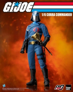 Figurka Cobra Commander - G.I. Joe FigZero Action Figure 1/6