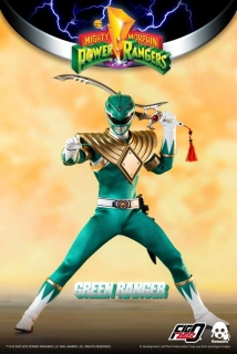 Figurka Green Ranger - Mighty Morphin Power Rangers FigZero Action Figure 1/6