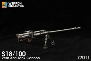 Zbraň pro 1/6 figurky Fusil S18/100 2cm Anti-Tank Cannon
