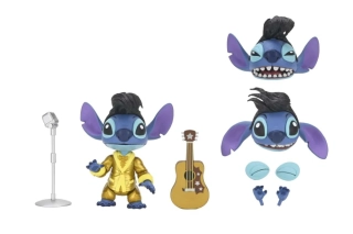 Figurka Ultimate Gold Suit Elvis Stitch - Lilo & Stitch Action Figure 
