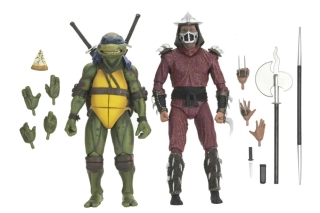 Figurky Roof Top Battle Shredder vs Leo - Teenage Mutant Ninja Turtles (1990 Movie) Action Figure